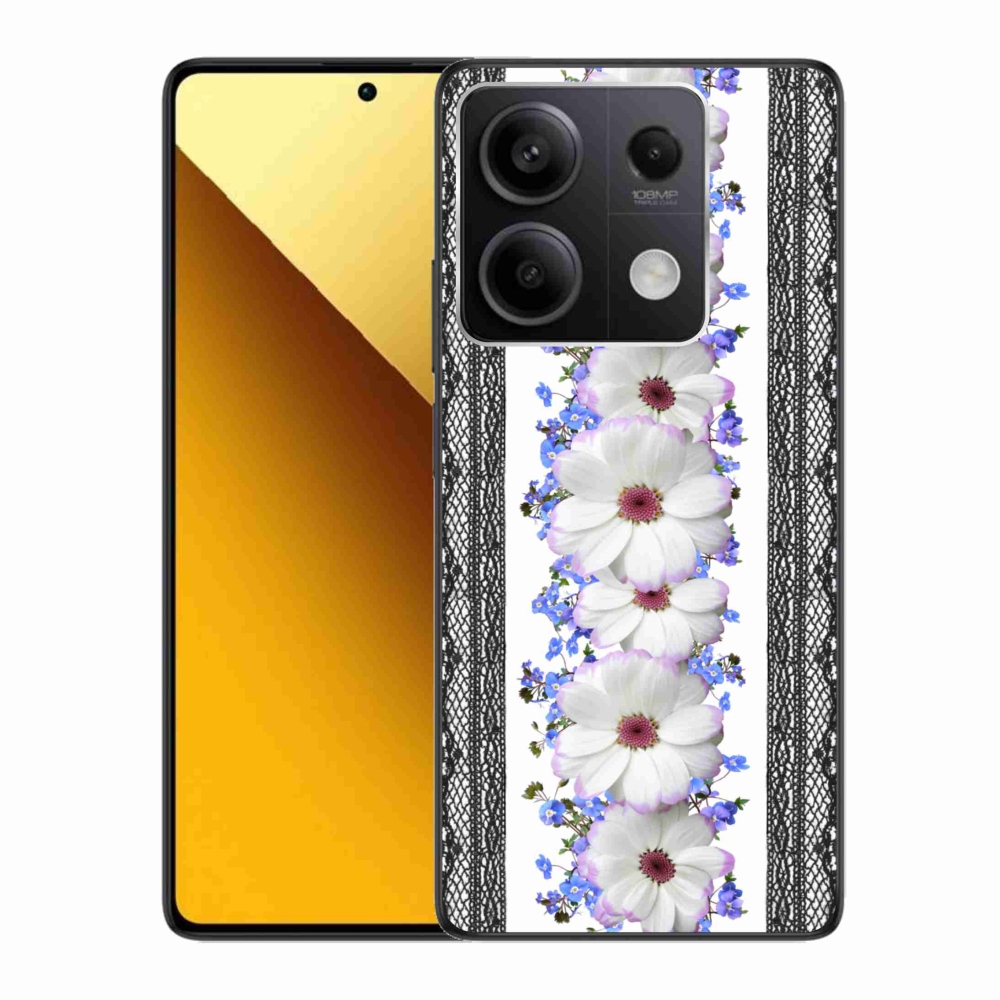 Gélový kryt mmCase na Xiaomi Redmi Note 13 5G - kvety 8