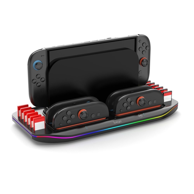 iPega SW2210 Multifunkčný Nabíjací RGB Stojan pre Nintendo Switch 2 Black
