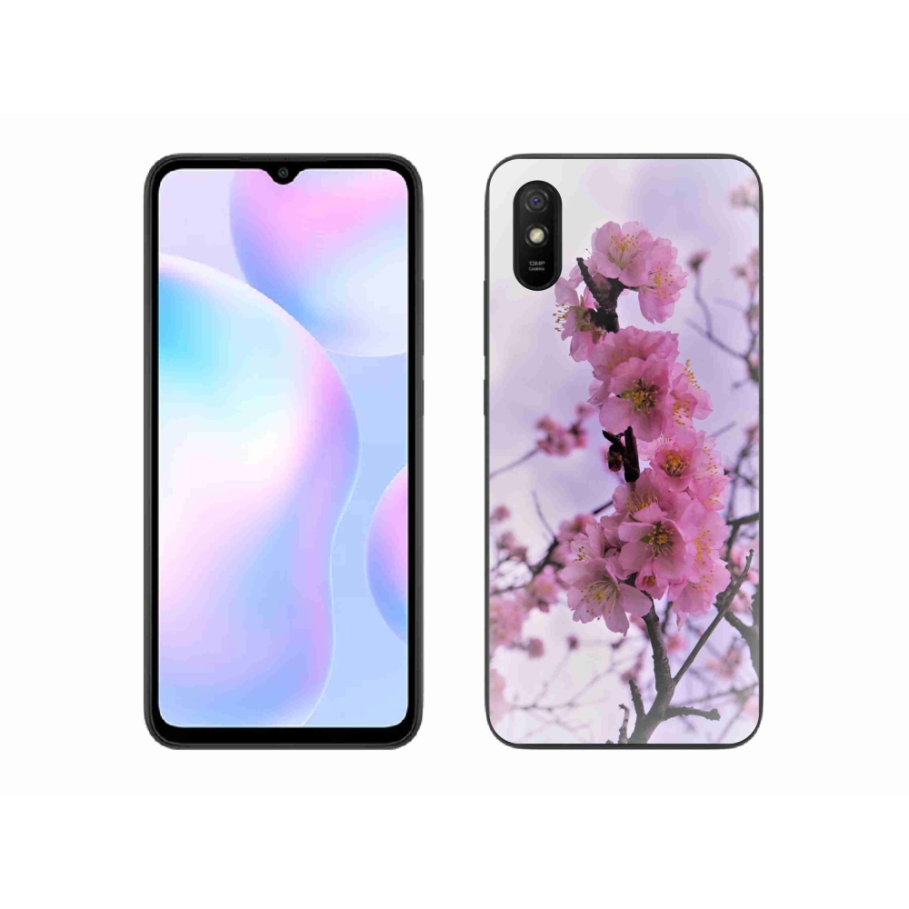 Gélový kryt mmCase na Xiaomi Redmi 9A - kvety 7