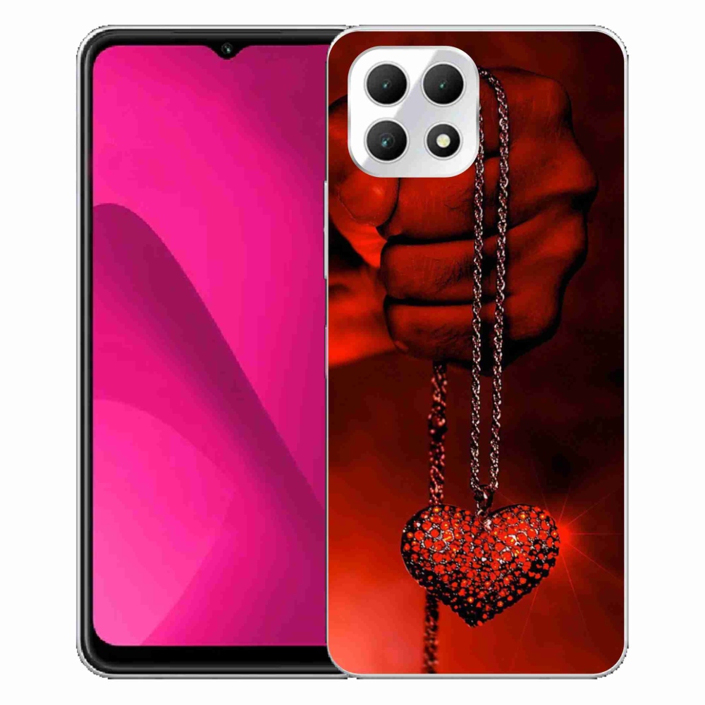 Gélový kryt mmCase na T-Mobile T Phone 2 - náhrdelník
