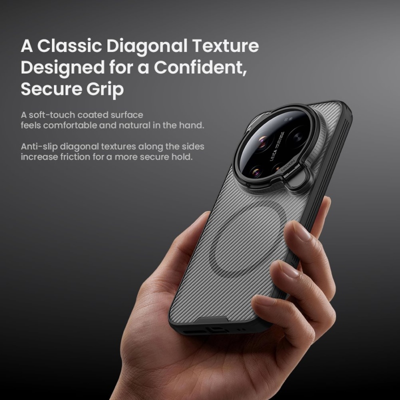 Nillkin CamShield Prop Magnetický zadný kryt pre Xiaomi 17 Ultra Black