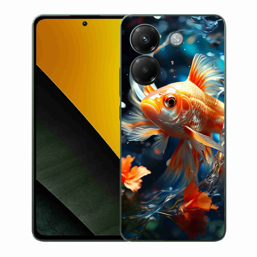 Gélový kryt mmCase na Xiaomi Poco M7 Pro 5G - rybka