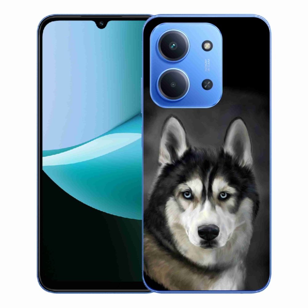 Gélový kryt mmCase na Xiaomi Redmi 15C 4G/5G (173mm) - husky