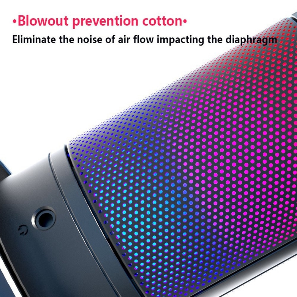 ME6S USB kondenzátorový mikrofón s pop filtrom a stojanom