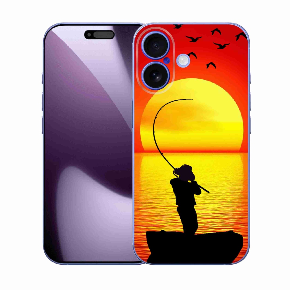 Gélový kryt mmCase na iPhone 17 - rybárčenie