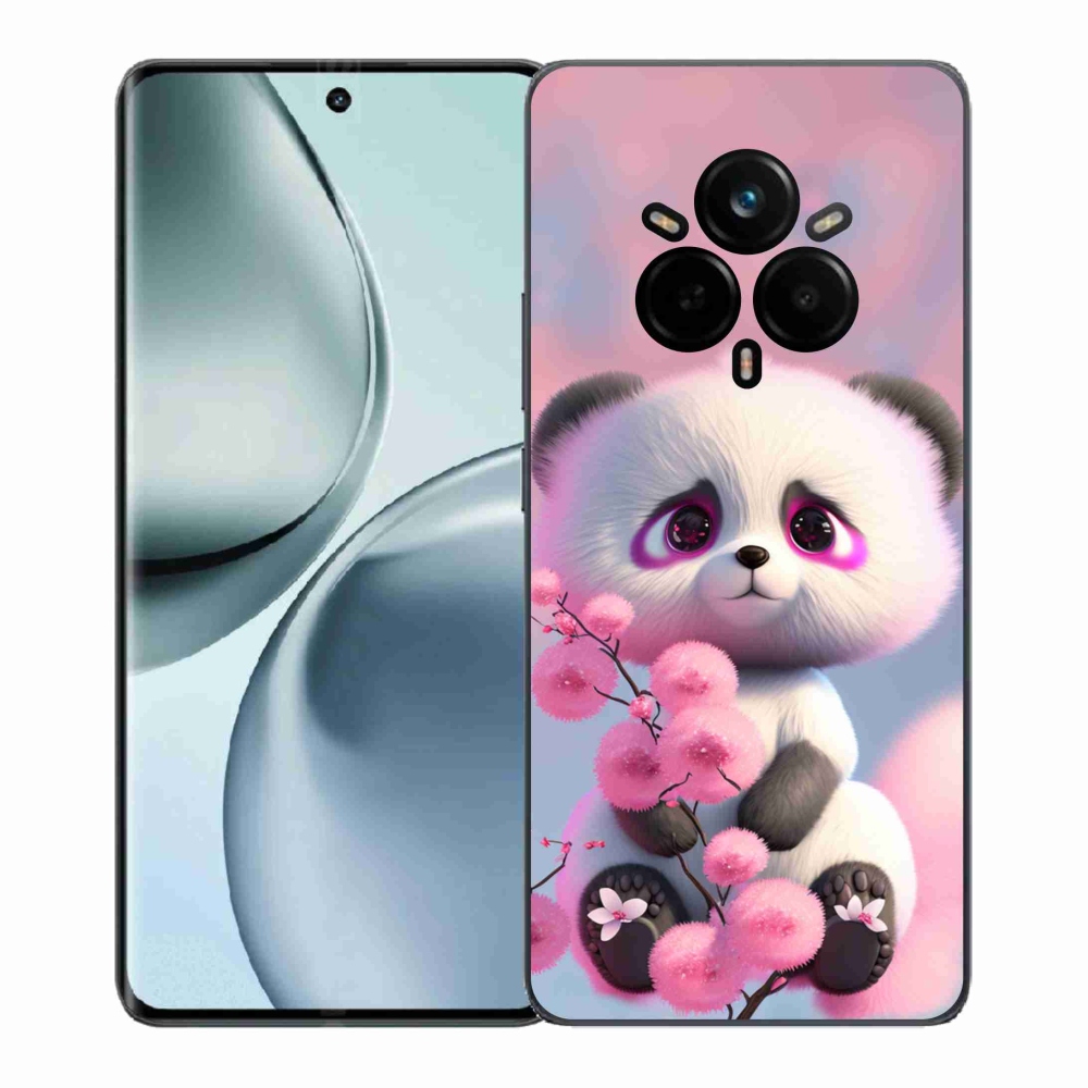 Gélový kryt mmCase na Realme 14 Pro+ 5G - roztomilá panda 1