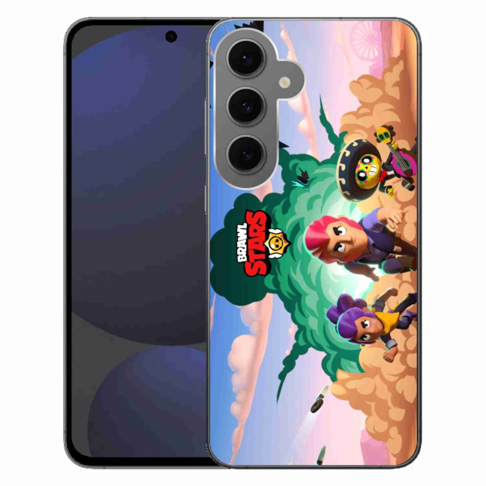 Gélový kryt mmCase na Samsung Galaxy S24 FE - brawl stars