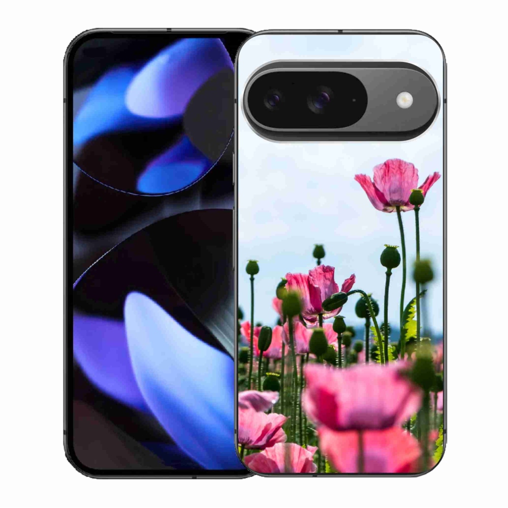 Gélový kryt mmCase na Google Pixel 9/9 Pro - vlčí mak