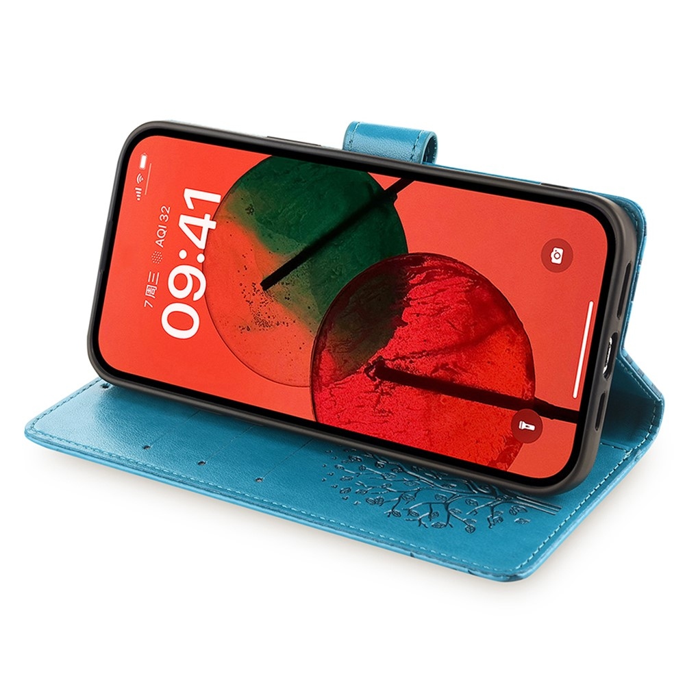 Tree knižkové puzdro na Huawei Pura 70 Pro - modré