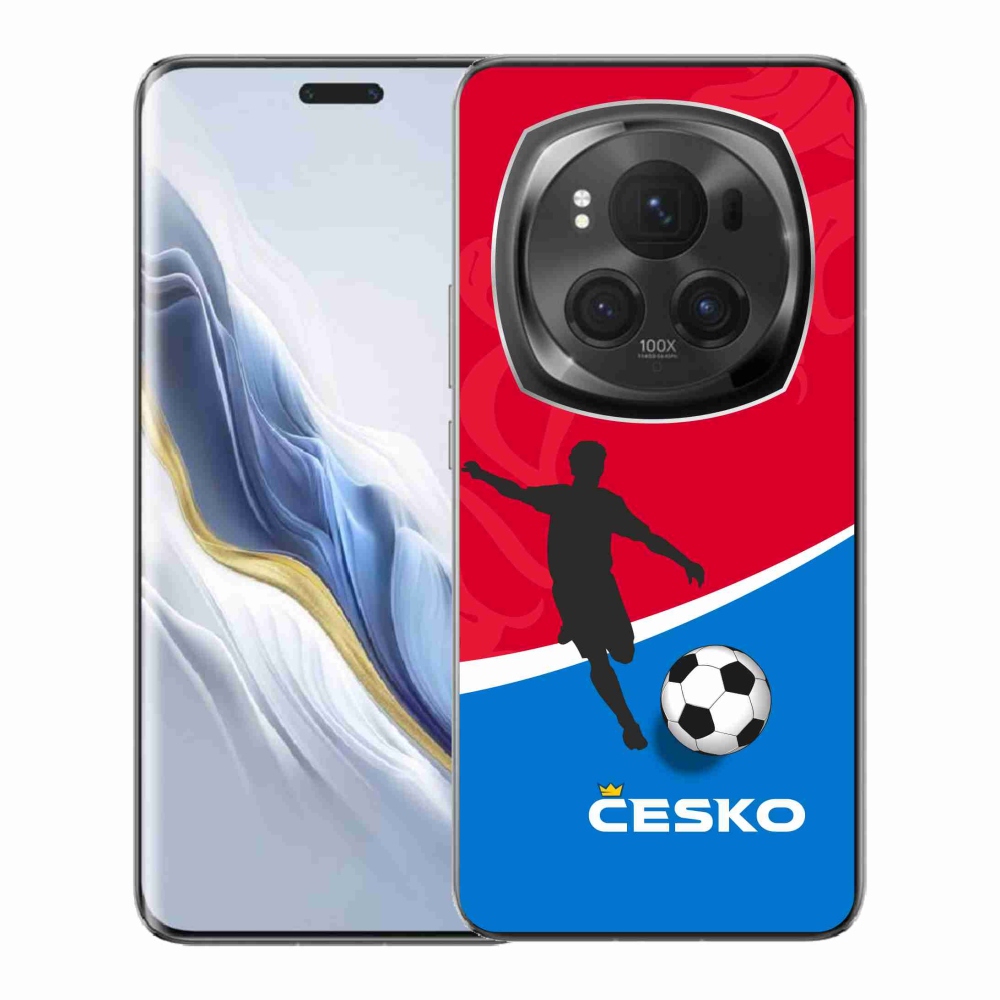 Gélový kryt mmCase na Honor Magic 6 Pro 5G - futbal Česko
