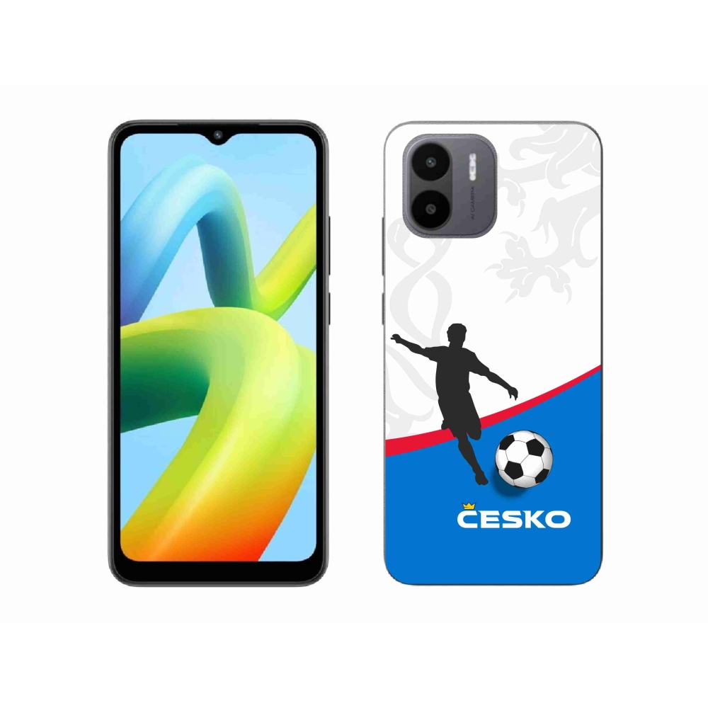 Gélový kryt mmCase na Xiaomi Redmi A1 - futbal Česko 1