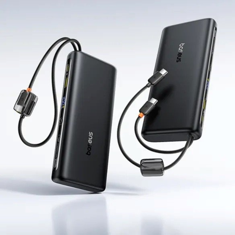 Baseus EnerFill FC41 145 W magnetická powerbanka 25 000 mAh Cosmic Black