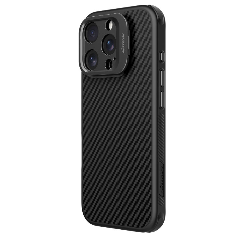 Nillkin CarboProp Aramid Magnetic Zadný Kryt pre Apple iPhone 16 Pro Black