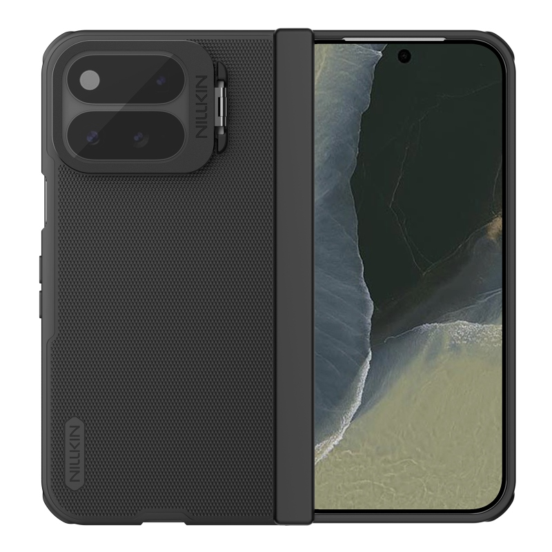 Nillkin Super Frosted Prop Magnetic zadný kryt pre Google Pixel 11 Pro Fold, čierny