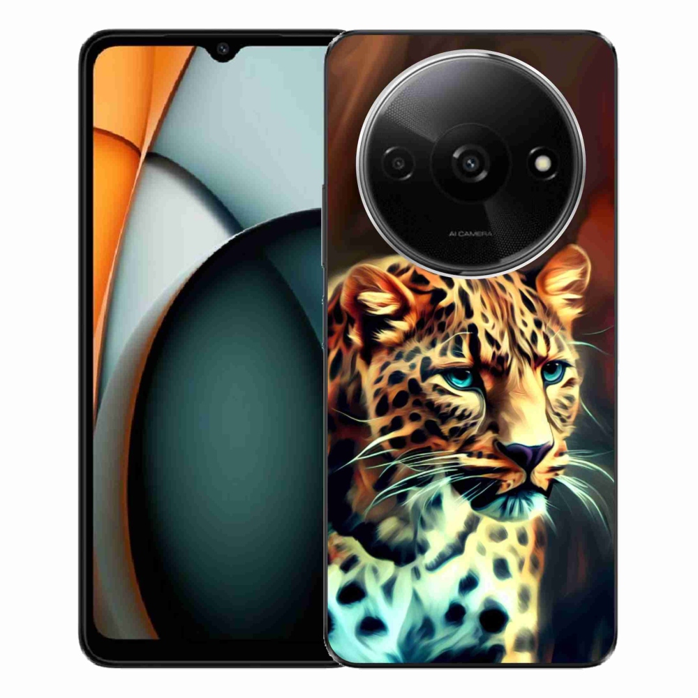 Gélový kryt mmCase na Xiaomi Redmi A3 - leopard