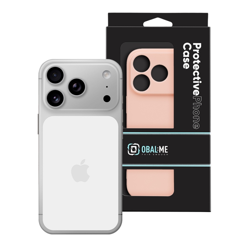 OBAL:ME Lesklé puzdro pre Apple iPhone 18 Pro Blush