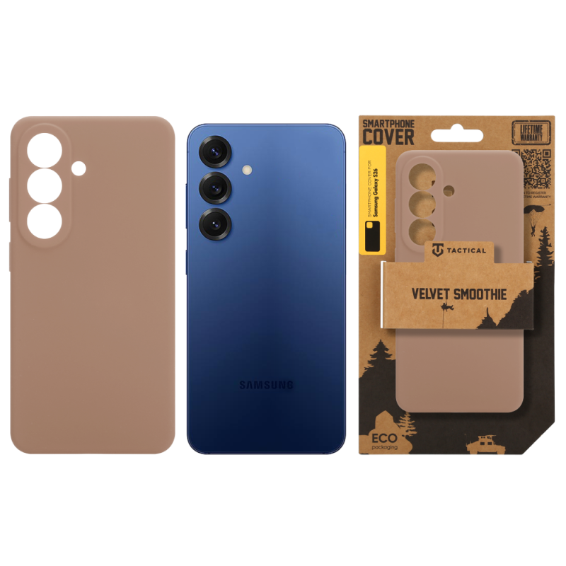 Taktický zamatový kryt Smoothie pre Samsung Galaxy S26 Fly Moose