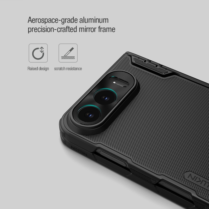 Nillkin Super Frosted FOLD Magnetic zadný kryt pre Apple iPhone Duo Black