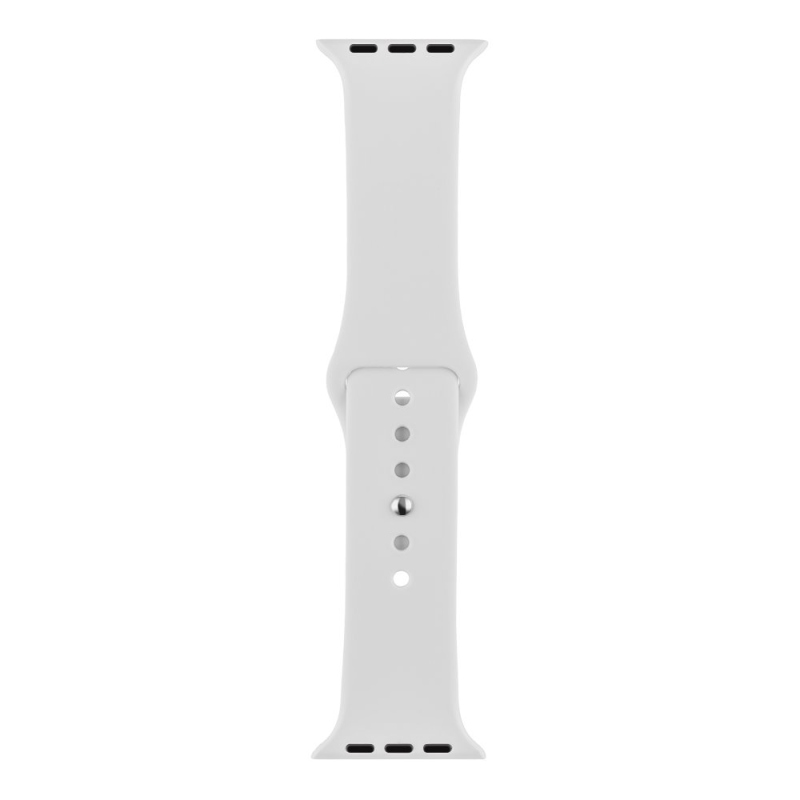 OBAL:ME Silikónový Remienok pre Apple Watch 38-41mm S-M White