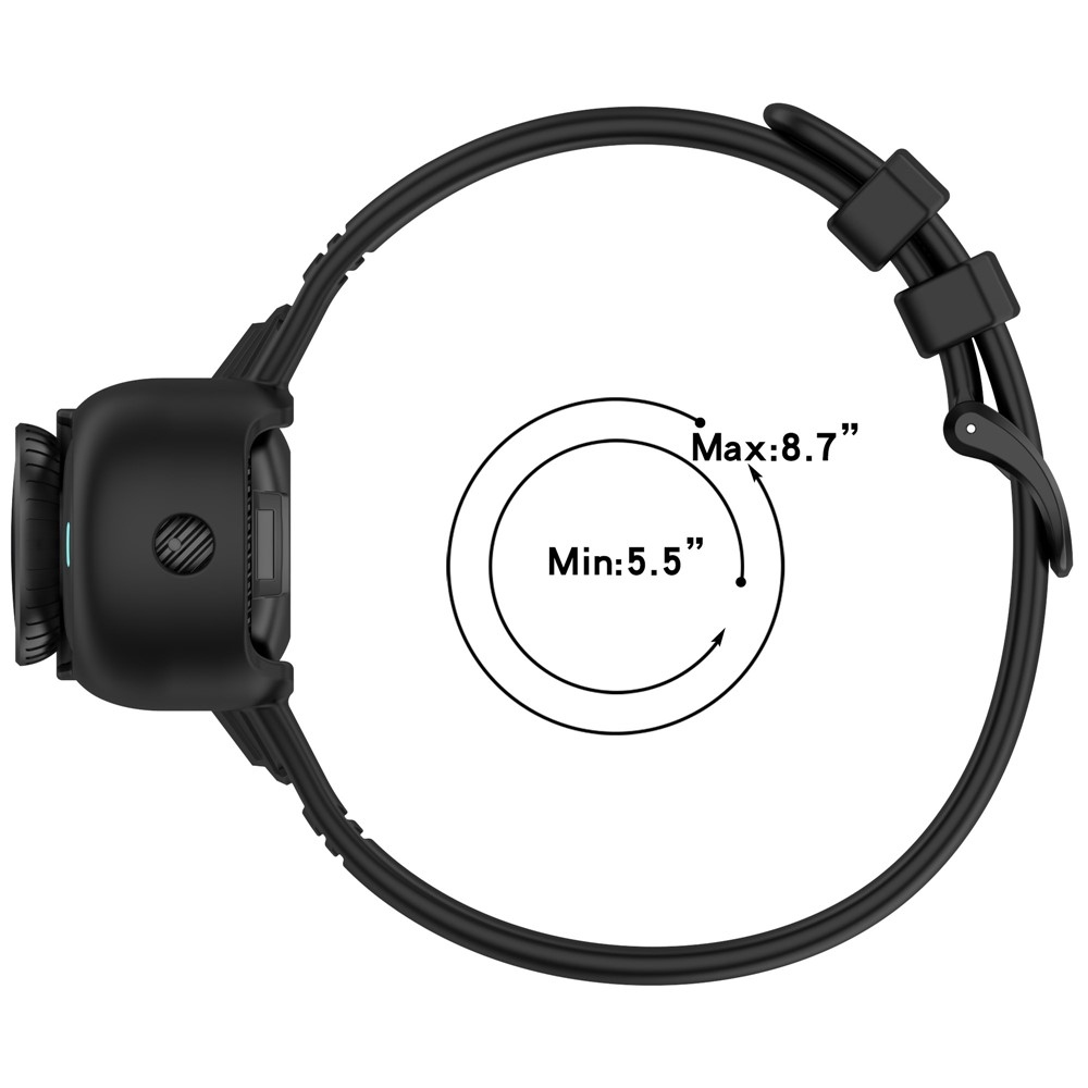 Silikónový rám s náramkom pre Insta360 GO 3 / GO 3S / GO 2 - svetloružový