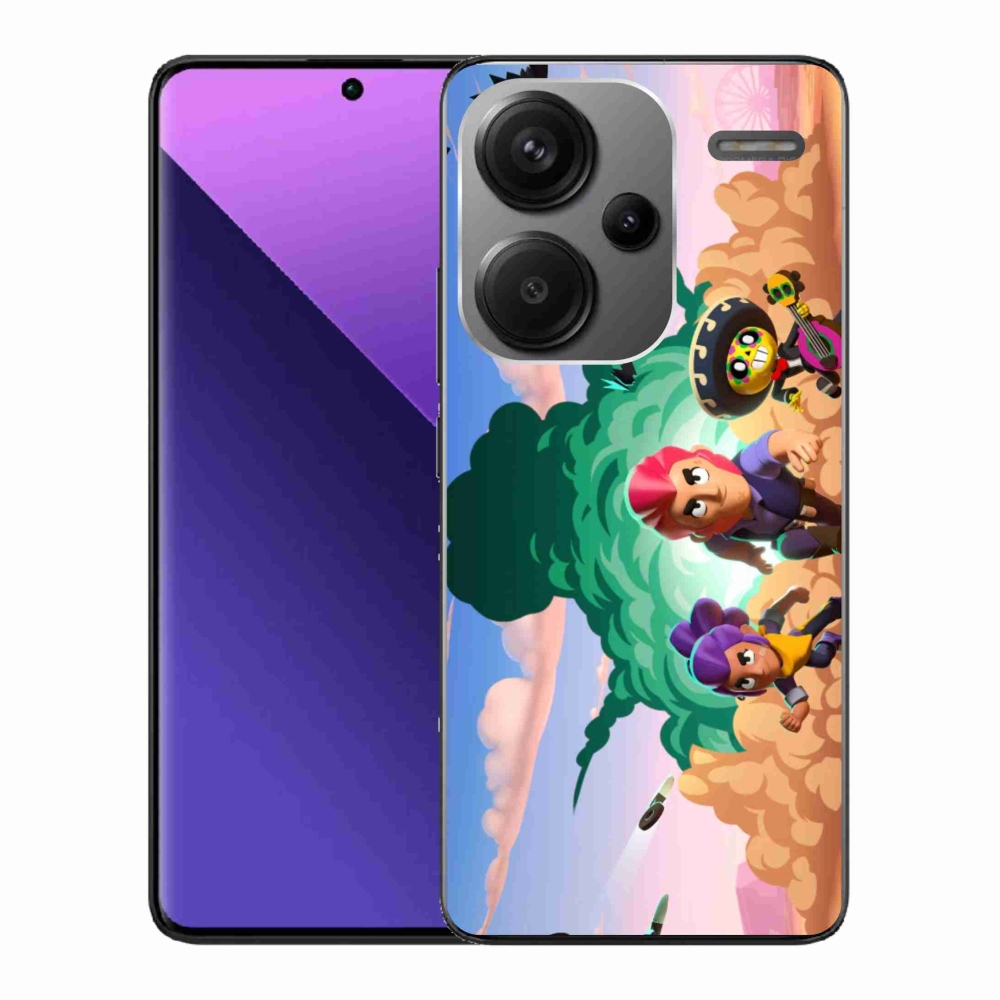 Gélový kryt mmCase na Xiaomi Redmi Note 13 Pro+ 5G - brawl stars