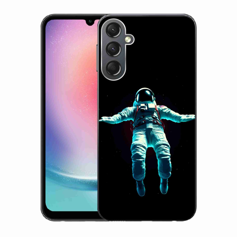 Gélový kryt mmCase na Samsung Galaxy A24 - kozmonaut