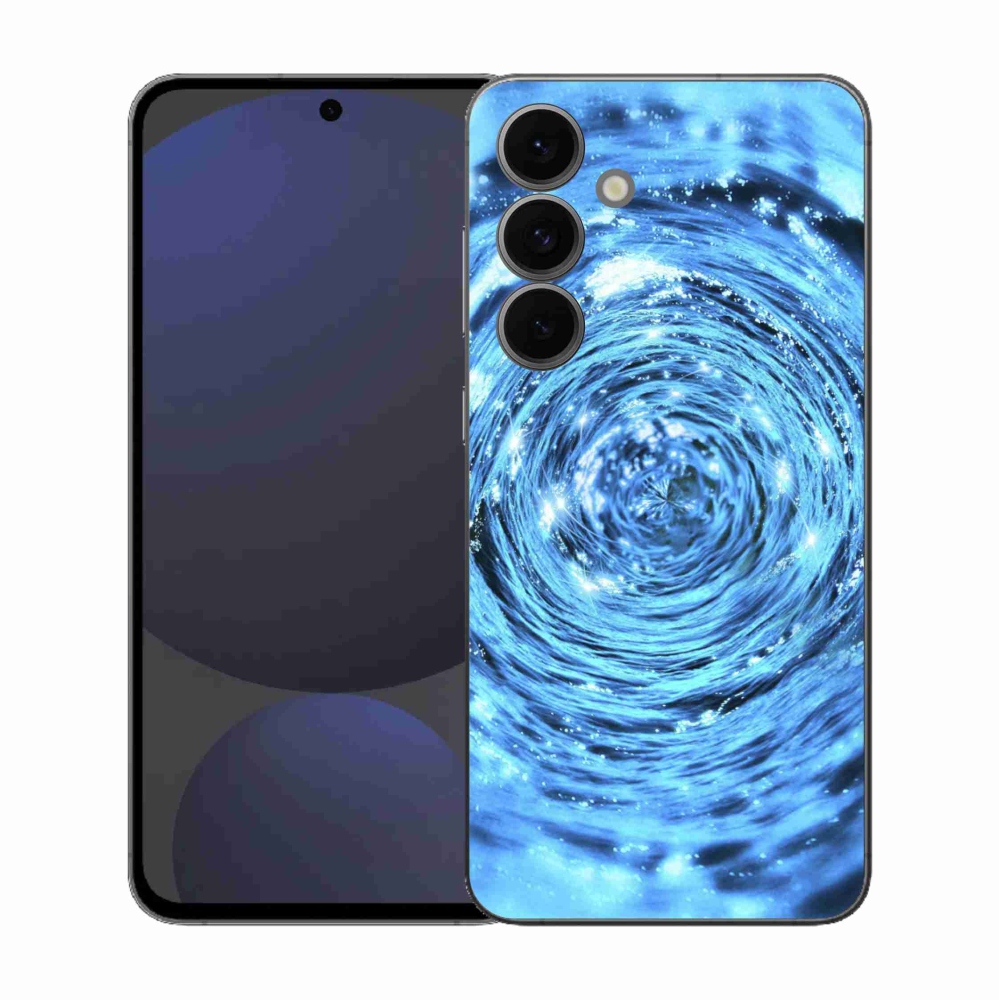 Gélový kryt mmCase na Samsung Galaxy S25 FE - vodný vír