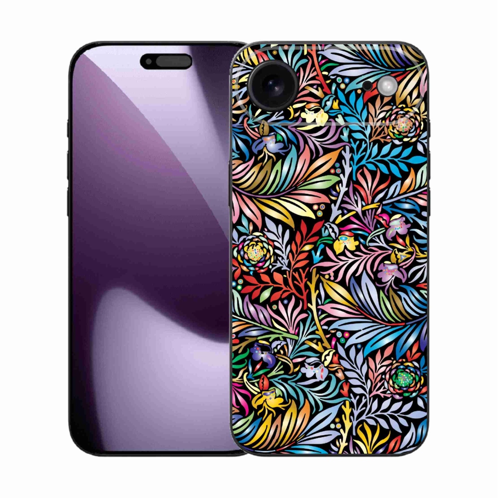 Gélový kryt mmCase na iPhone 17 Air - kvety 5