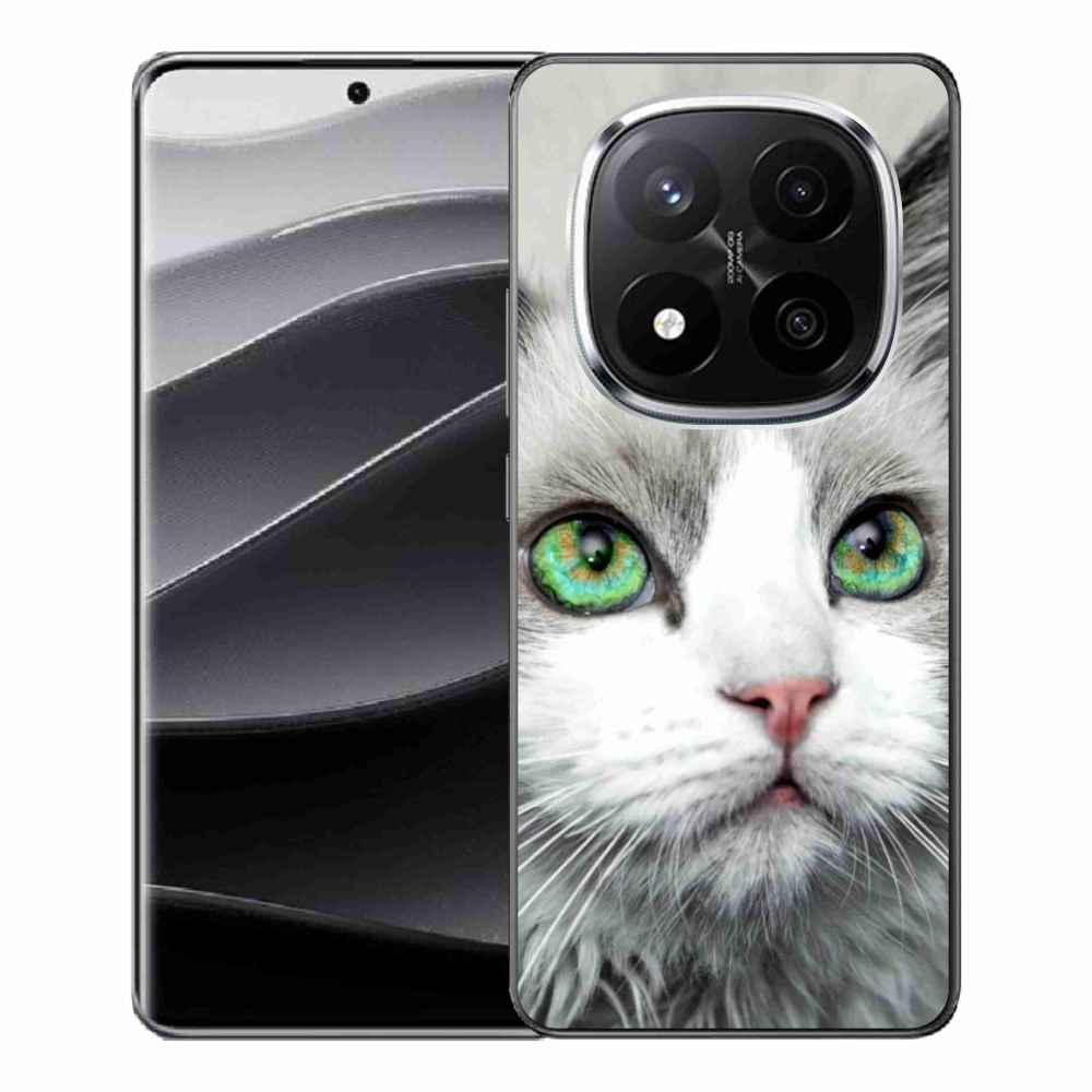 Gélový kryt mmCase na Xiaomi Redmi Note 14 Pro+ 5G - mačacie pohľad
