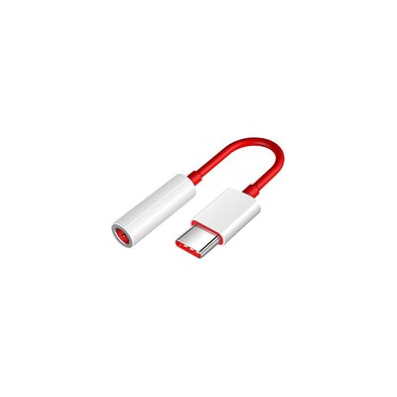 OnePlus USB-C to 3,5mm Adapter Red