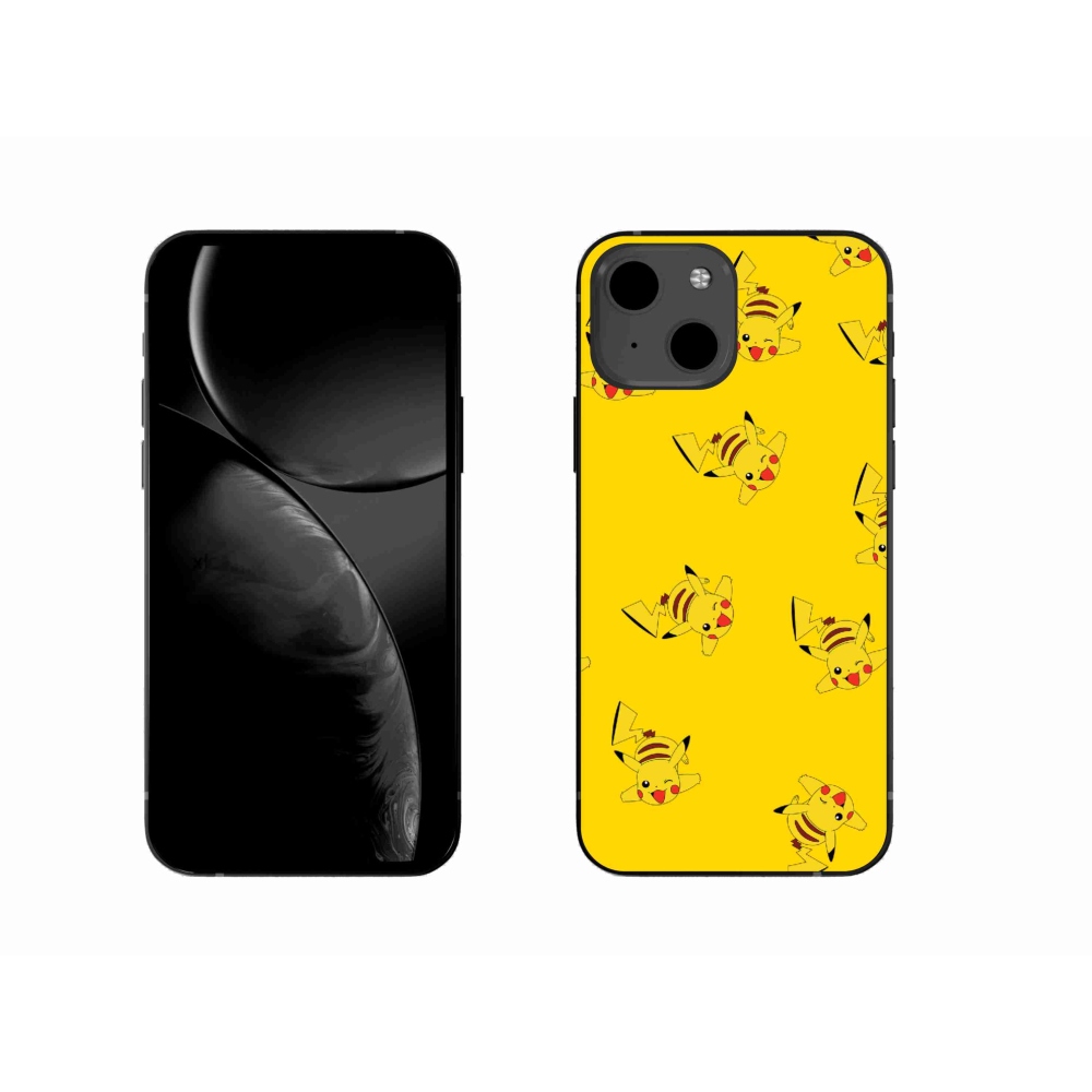 Gélový kryt mmCase na iPhone 13 - pikachu