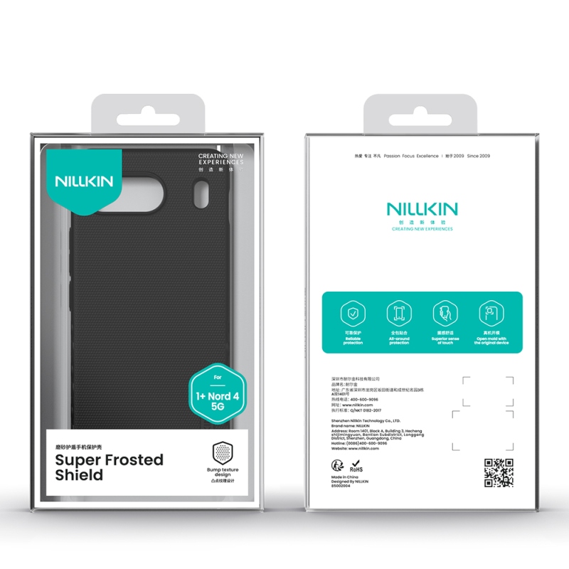 Nillkin Super Frosted Zadný Kryt pre OnePlus Nord 4 Black