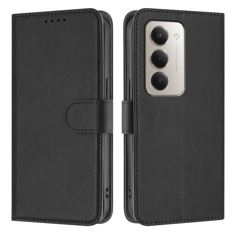 Snap knižkové púzdro na Xiaomi Redmi 15 4G/5G (171mm) - čierne