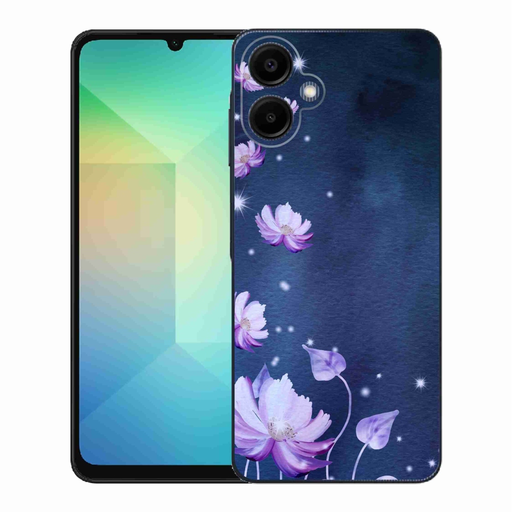 Gélový kryt mmCase na Samsung Galaxy A06 4G - padajúce kvety