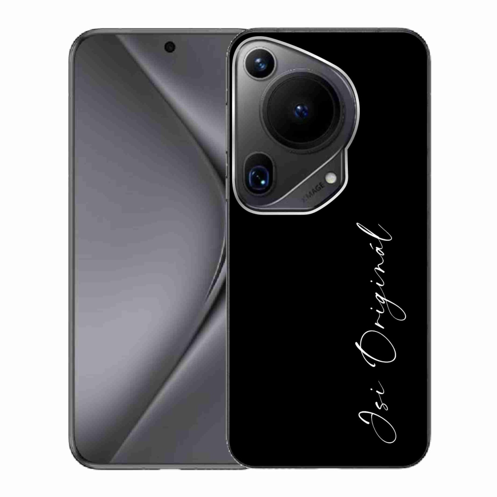 Gélový kryt mmCase na Huawei Pura 70 Ultra - si originál čierne pozadie