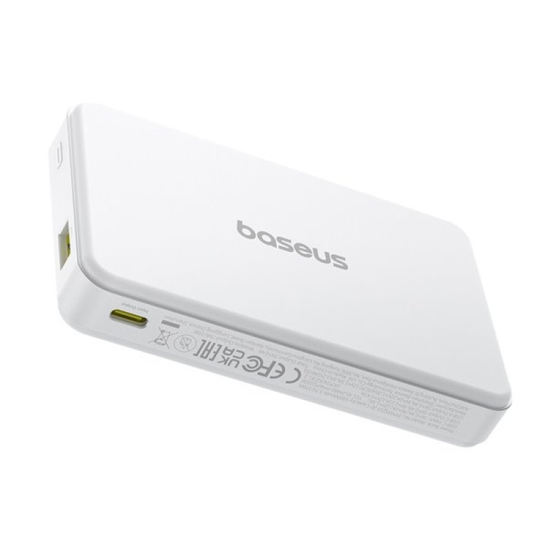 Baseus Airpow 2 22.5W Qi2 Magnetická Powerbanka 10000mAh Moon White