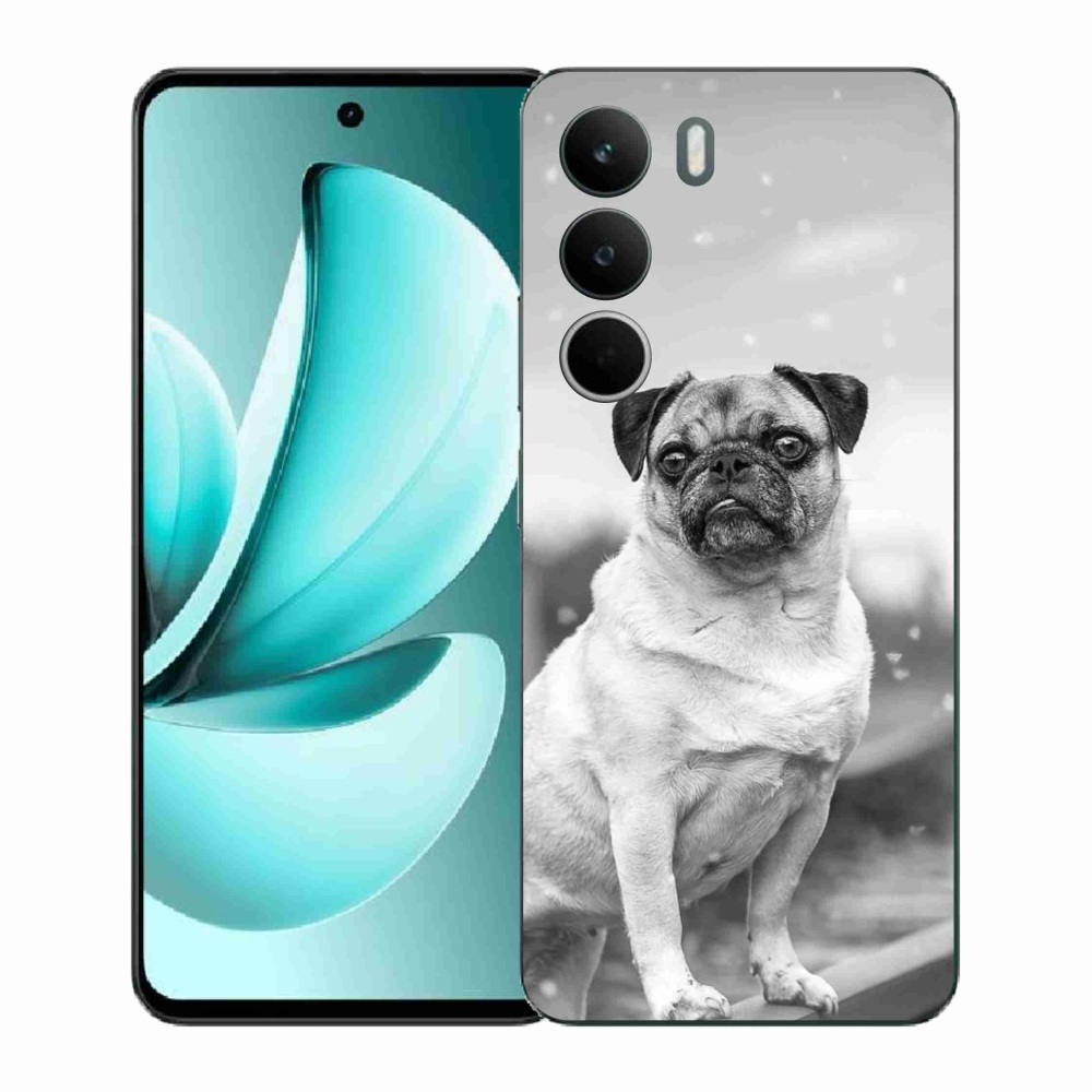 Gélový kryt mmCase na Realme C71 - mops