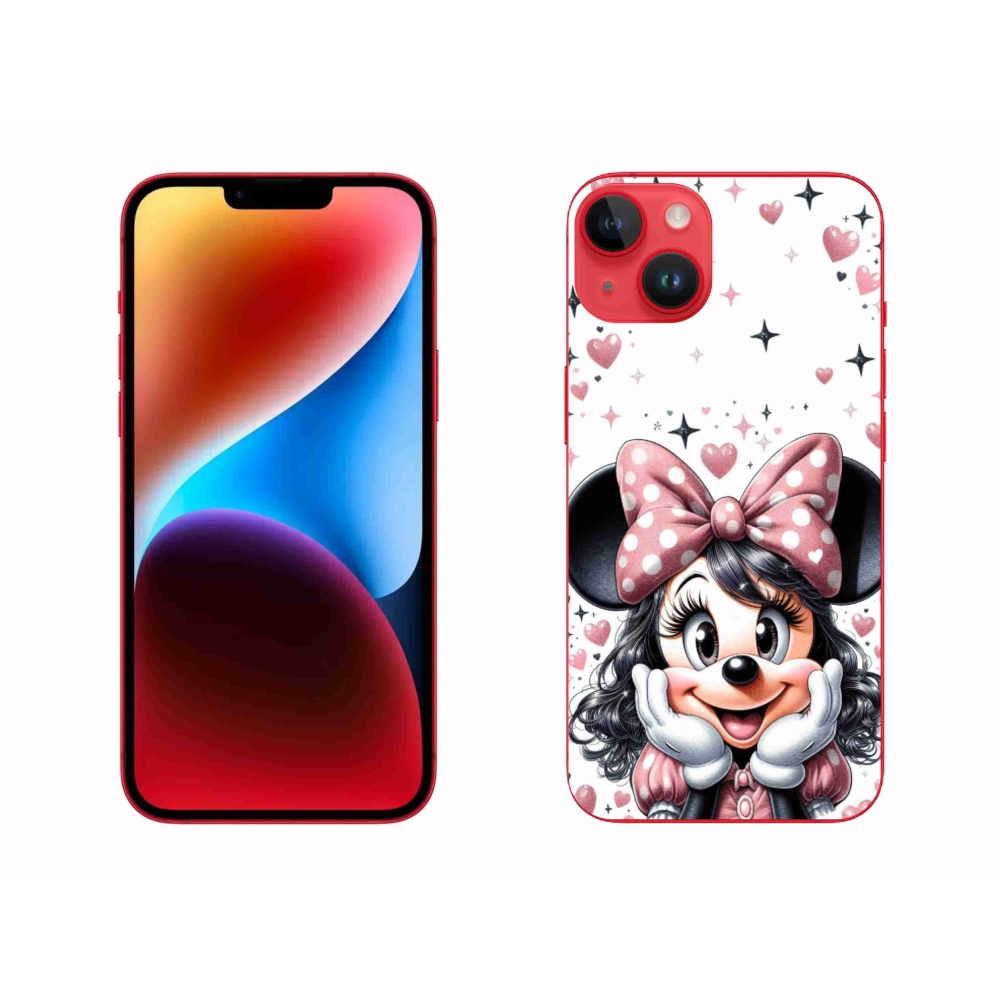 Gélový kryt mmCase na iPhone 14 Plus - mínnie