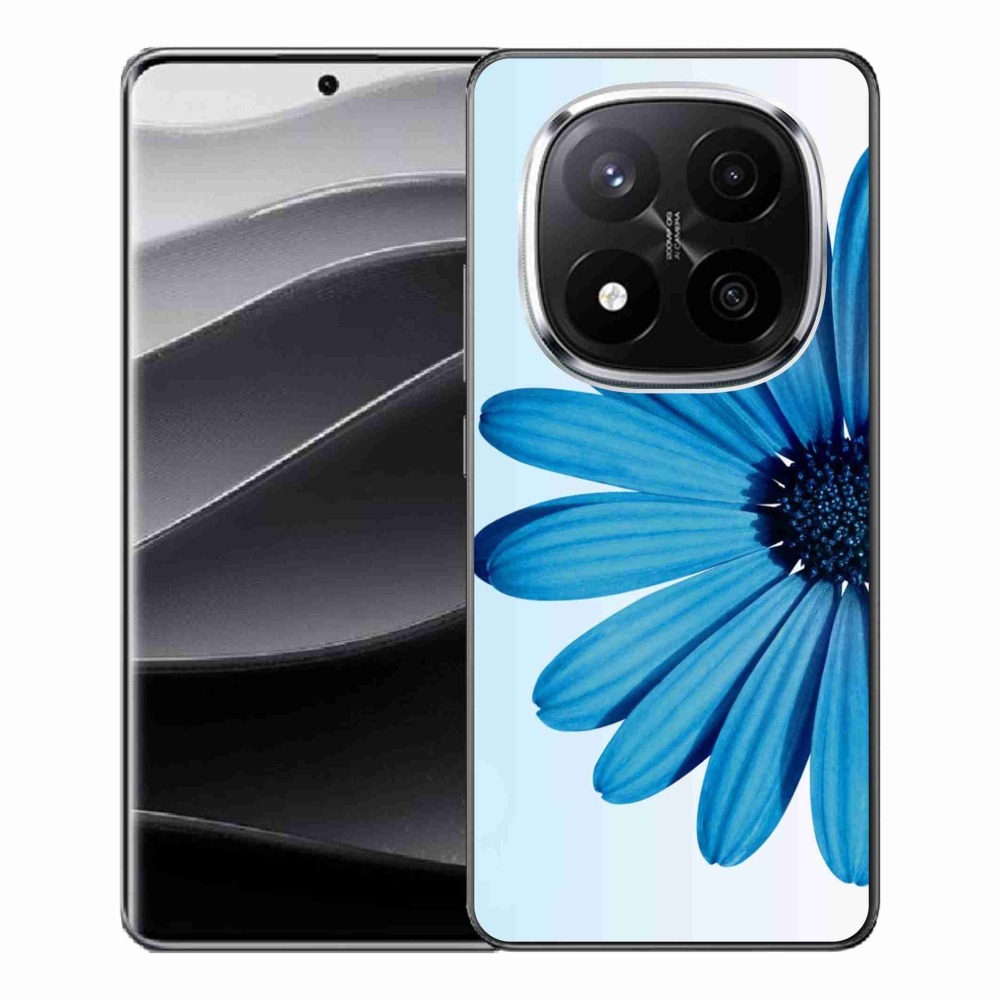 Gélový kryt mmCase na Xiaomi Redmi Note 14 Pro+ 5G - modrá margaréta