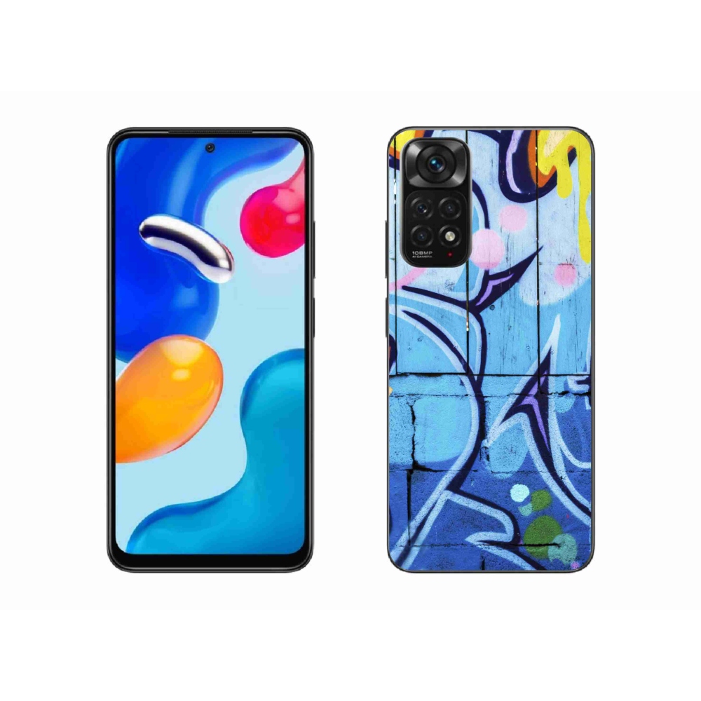 Gélový kryt mmCase na Xiaomi Redmi Note 11 4G - graffiti