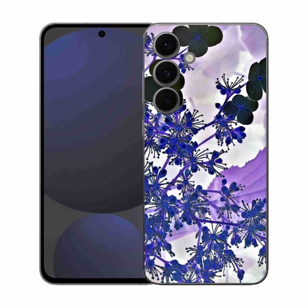 Gélový kryt mmCase na Samsung Galaxy S25 FE - kvet hortenzie