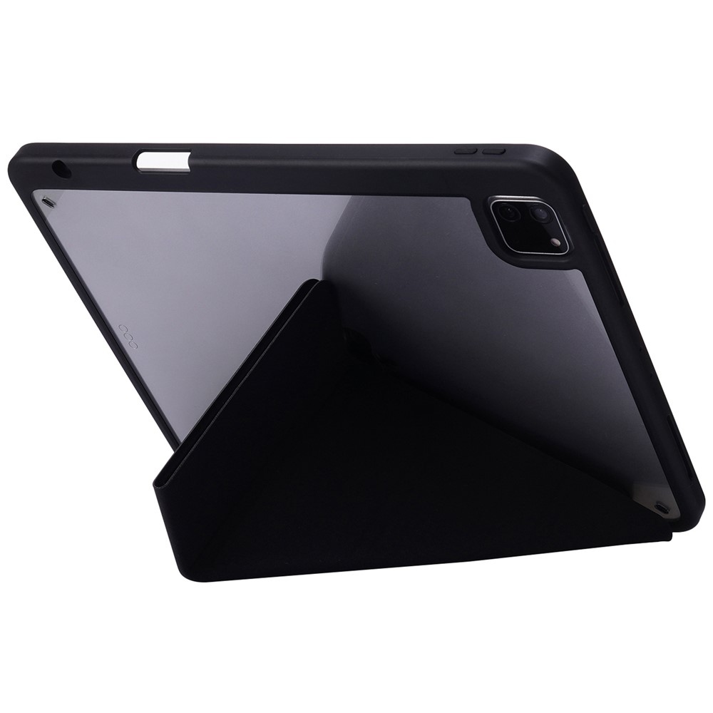 Origamis inteligentné polohovacie puzdro na tablet iPad Pro 11 (2024)/(2025) - čierne