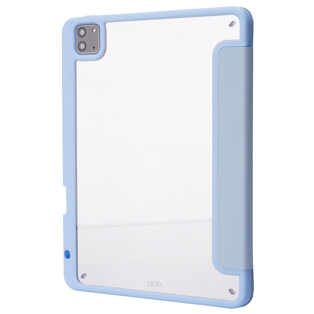 Origamis inteligentné polohovacie puzdro na tablet iPad Pro 11 (2024)/(2025) - svetlomodré