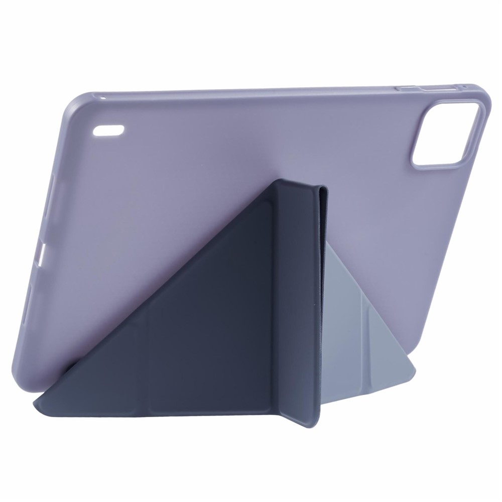 Origamis chytré polohovacie puzdro na tablet Xiaomi Pad 8/8 Pro/7/7 Pro - fialové