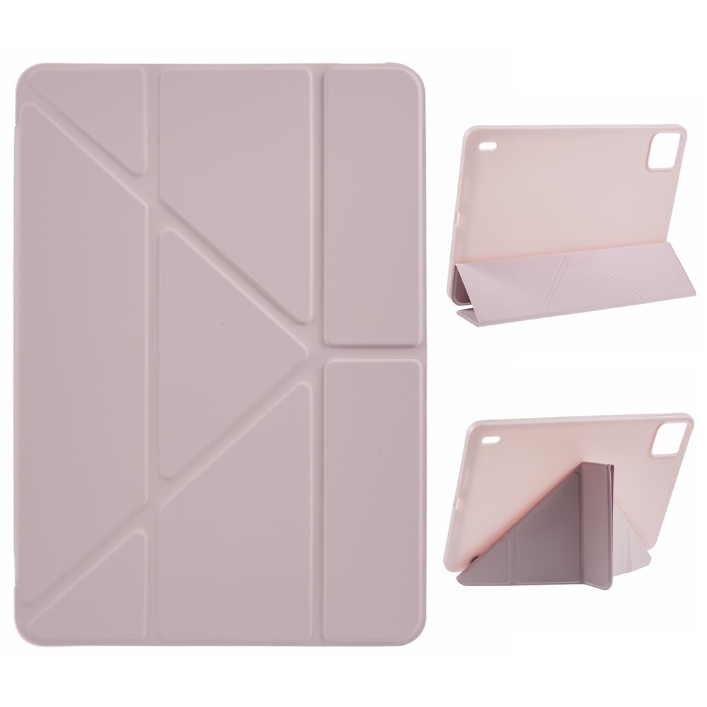 Origamis chytré polohovacie púzdro na tablet Xiaomi Pad 8/8 Pro/7/7 Pro - ružové