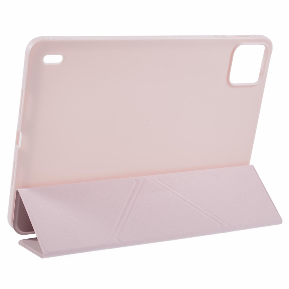 Origamis chytré polohovacie púzdro na tablet Xiaomi Pad 8/8 Pro/7/7 Pro - ružové