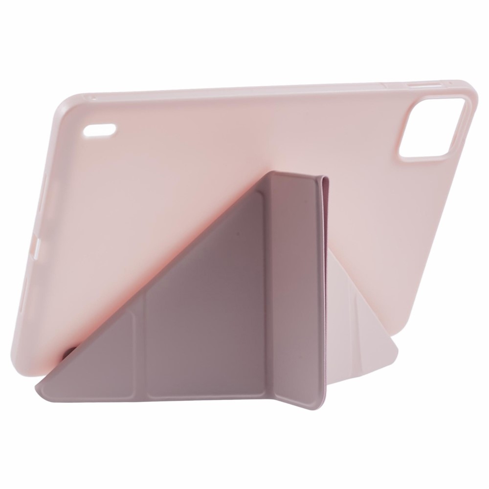 Origamis chytré polohovacie púzdro na tablet Xiaomi Pad 8/8 Pro/7/7 Pro - ružové