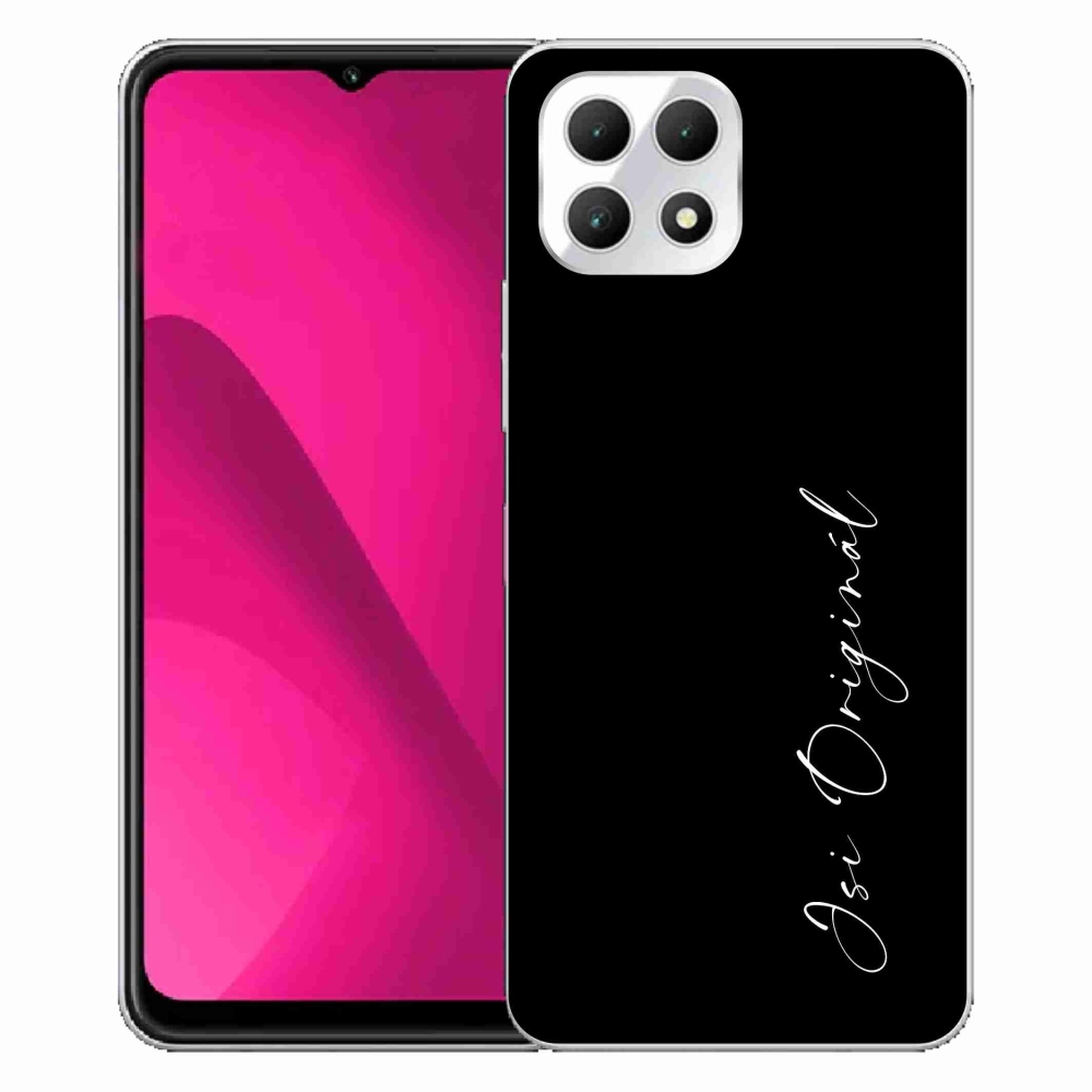 Gélový kryt mmCase na T-Mobile T Phone 2 - si originál čierne pozadie