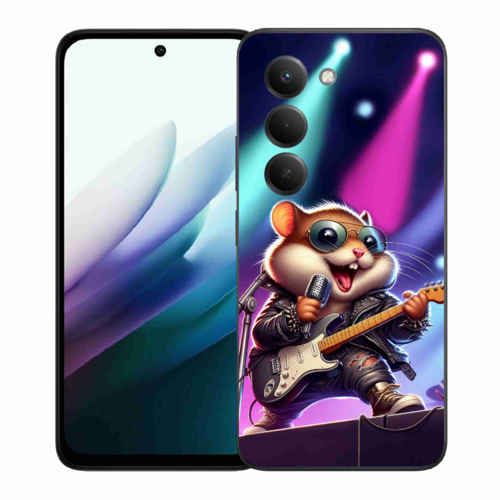 Gélový kryt mmCase na Xiaomi Redmi 15 4G/5G (171mm) - škrečok rocker