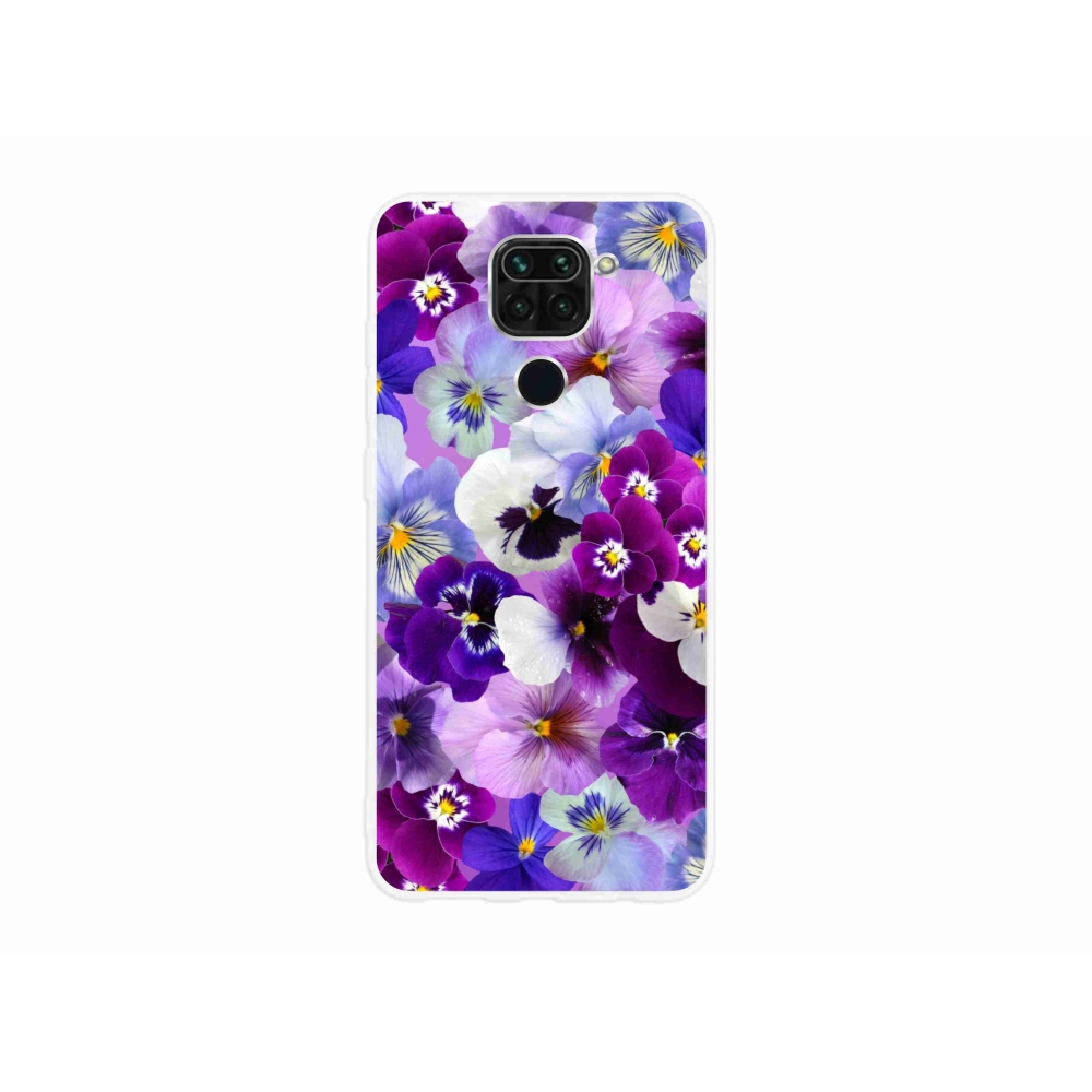 Gélový kryt mmCase na Xiaomi Redmi Note 9 - kvety 9